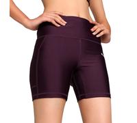 Puma Run Ultraform Womens Short Tights Purple 6 Inch Running Lightweight Shorts