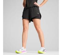 Puma Ultraweave 2in1 4in Short Running Shorts Women - Black, Size 12