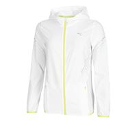 Puma Run Ultraweave Hooded Running Jacket Women - White, Size 12