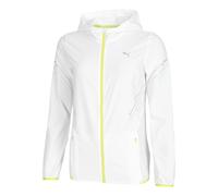 Puma Run Ultraweave Hooded Running Jacket Women - White, Size M