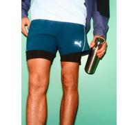 Puma Run Velocity 2-in-1 Shorts Dark Green