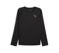 PUMA Run Velocity LS Tee M - Lightweight and Breathable Running Top for Training, Black