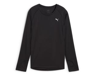PUMA Run Velocity LS Tee M - Men's Black Running T-Shirt with Breathable Comfort for Optimal Performance