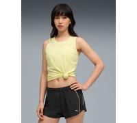 Puma Run Velocity Round Neck Vest Top Yellow