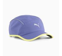 PUMA Runner Short Visor 5 Panel Cap, Blue Crystal