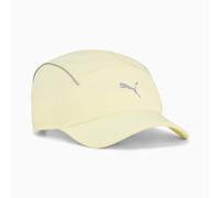 PUMA Runner Short Visor 5 Panel Cap, Gold Moon