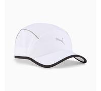 PUMA Runner Short Visor 5 Panel Cap, White