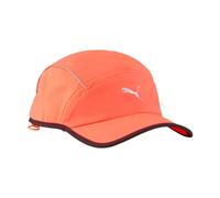 Puma Runner Short Visor 5 Panel Cap One Size Orange