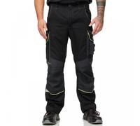 Puma Safety 41193 Precision X Work Trousers Black/Neon 40" Size: 40"