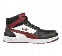 Puma Frontcourt Safety Shoes Black/Red Size 36 Male