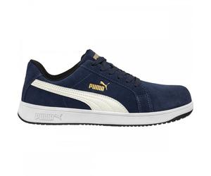 Puma Safety 640010 Iconic Low Safety Shoes Blue UK11 Shoe Size: UK11, UK11