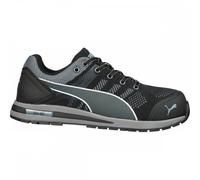 Puma Safety 643160 Elevate Knit Low Safety Shoes Black/Grey UK12 Shoe UK12