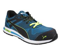 Puma Safety Blaze Knit Low Safety Shoe Blue Size 10.5