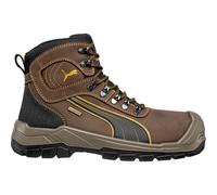 Puma Mens Sierra Nevada Mid Safety Boots Brown Size 10