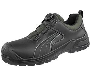 PUMA Safety Cascades DISC Low S3 CI HI HRO SRC Safety Shoe with Quick Release Men's Fibreglass Cap Non-Slip Work Shoe