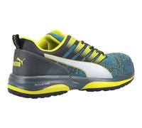 Puma Safety Charge Low Trainer Blue The high tech fiberglass toe cap offers op