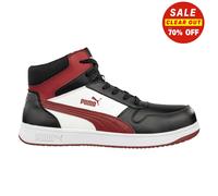Puma Frontcourt Safety Shoes Black/Red Size 36 Male