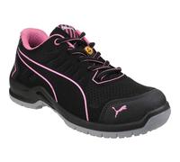 Puma Fuse Technic 644110 Womens Safety Trainers Black - Size 36