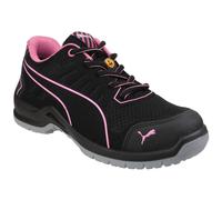 Puma Safety Fuse Lightweight Ladies Safety Trainer Black Size 6.5