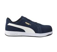 Puma Safety Iconic Low Mens Everyday Working Protective Safety Shoes Navy