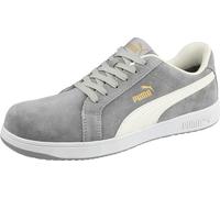 Puma Safety Iconic Women's Fiberglass Toe St Industrial Shoe, Grey Suede Sd, 5.5