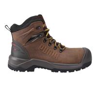 PUMA Mens Iron HD Brown Mid Heavy Duty Oiled Leather Composite Work Safety Boots (Brown, UK Footwear Size System, Adult, Men, Numeric, Medium, 7)