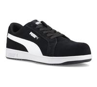 PUMA Safety Male Iconic Low Suede Safety Shoe, Black, 8