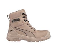 Puma Safety Mens Conquest Leather Safety Boots Stone (12.5 Uk)