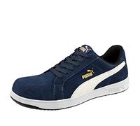 Puma Safety Mens Iconic Suede Low Safety Trainers (11 UK) (Navy)