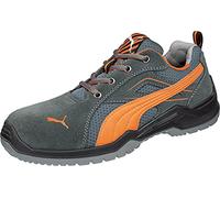 Puma Safety Omni Flash Low Lace up Trainer Orange - Anti-Static and Energy Absorbing Heel, Penetration Resistance 1100 Newtons