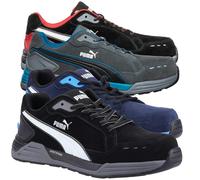 Puma Safety PUMA AirTwist Mens Safety Composite Toe Midsole S3 Work Trainers - Black/Red - UK 10.5 / EU 45