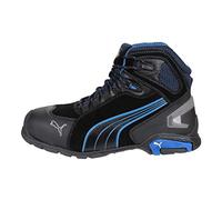 PUMA Safety Rio Black Mid Men's Work Shoe Safety Shoe S3 SRC Aluminium Toe Cap Anti-Puncture Slip-Resistant Men