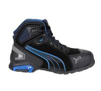 Puma Safety Rio Mid Lace-Up Safety Boot Men's | Safety Boots | Black | UK Size 10