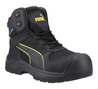 Puma Mens Heavy Duty Composite Safety Boots Black Robust Nylon Work Shoe Rock HD