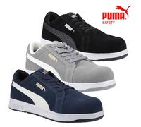 Puma Safety Shoes Iconic Low S1 Sporty Style Composite Safety Trainer EU 36-49