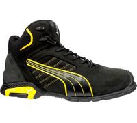 Puma Safety Sicherheitsschuh Amsterdam Mid S3 SRC Schwarz/Gelb