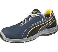 PUMA Safety Touring Blue Low Work Shoes SB E P WRU FO SRC Electric Insulating Fibreglass Cap Penetration Protection Non-Slip Metal Free Unisex Blue Size: 6 UK