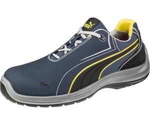 PUMA Safety Touring Blue Low Work Shoes SB E P WRU FO SRC Electric Insulating Fibreglass Cap Penetration Protection Non-Slip Metal Free Unisex Blue Size: 9.5 UK