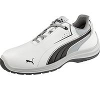 PUMA Safety Touring White Low Work Shoe Safety Shoe S3 ESD SRC Fibreglass Cap Penetration Protection Non-Slip Metal Free Vegan Unisex White Size: 7.5 UK