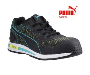 Puma Safety Trainer Vivid Green Heart Low Sustainable Composite Shoe EU 36-47