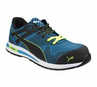 Puma Safety Trainers Safety Shoes Blaze Knit Low Blue Composite Safety Toe