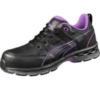 PUMA Safety Women's Motion Protect Stepper Low EH Safety Shoes Composite Toe Slip Resistant, Black-purple, 5.5 UK