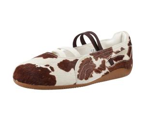PUMA Sc Ballet Cow Women's Choco Brown Cow Print Ballet Flats Icon Trainers UK 5