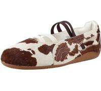 PUMA Sc Ballet Cow Women's Chocolate Brown-Warm White Ballet Flats Trainers UK 5.5