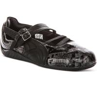 Puma Sc Ballet Snake Print Slip On Womens Trainers In Dark Grey UK 3 - 8