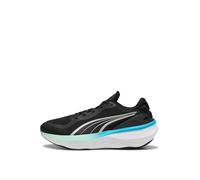 PUMA Unisex SCEND PRO 2 Road Running Shoe, Black-Mint MELT-Speed Blue, 11 UK