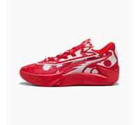 PUMA Scoot Zeros II Basketball Shoes Unisex, For All Time Red/White, size 4.5