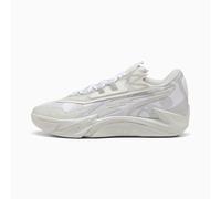 PUMA Scoot Zeros II Basketball Shoes Unisex, Glacial Grey/White, size 4.5