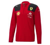 PUMA Scuderia Ferrari - 2023 Team Half Zip Sweat - Men - Red - Size: XXL