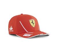 PUMA Scuderia Ferrari 2024 Charles Leclerc Cap Burnt Red One Size Fits Most